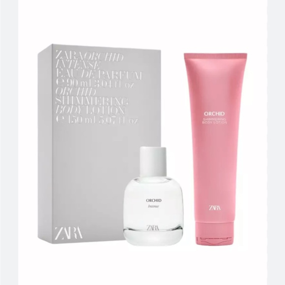 Zara NWT Orchid Intense smell and shimmering body lotion